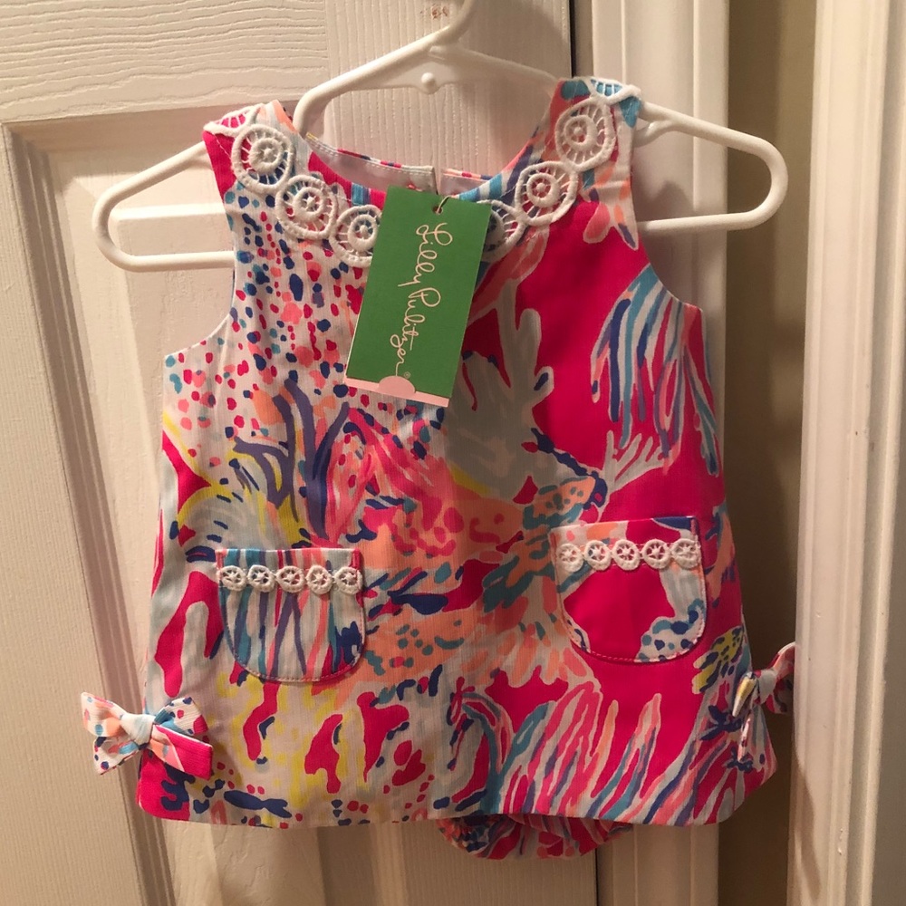 Lilly Pulitzer infant dress with bloomers